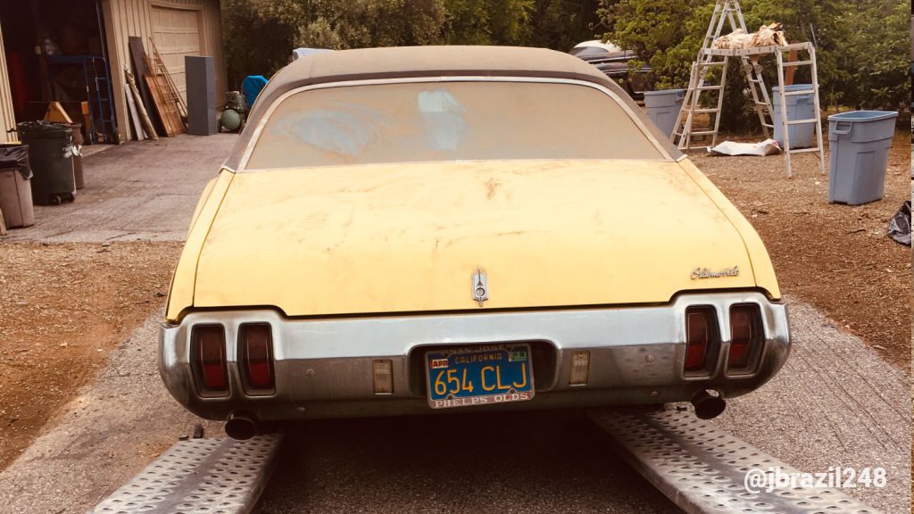 1970 Oldsmobile Rallye 350 Rear Chrome Bumper